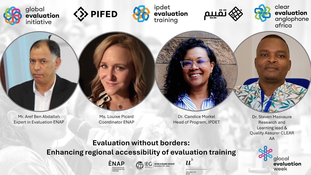 Glocal 2025 | Evaluation without borders: Enhancing regional accessibility of evaluation training