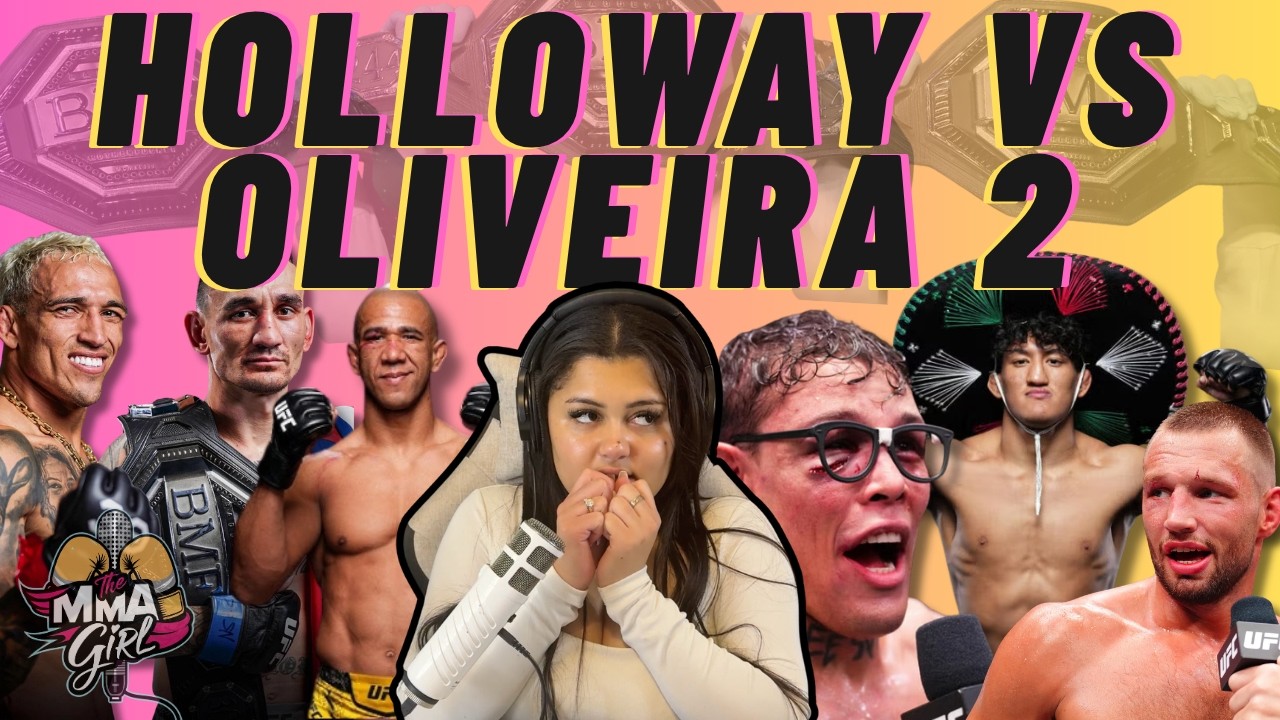 UFC 326 Picks: Holloway vs Oliveira 2 | Full Card Breakdown | The MMA Girl