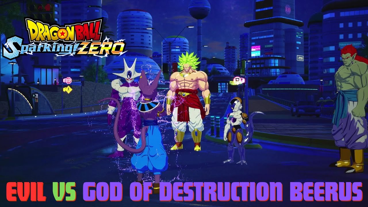 Evil vs God of Destruction Beerus- Dragon Ball Sparking Zero ??? Saga(#2)