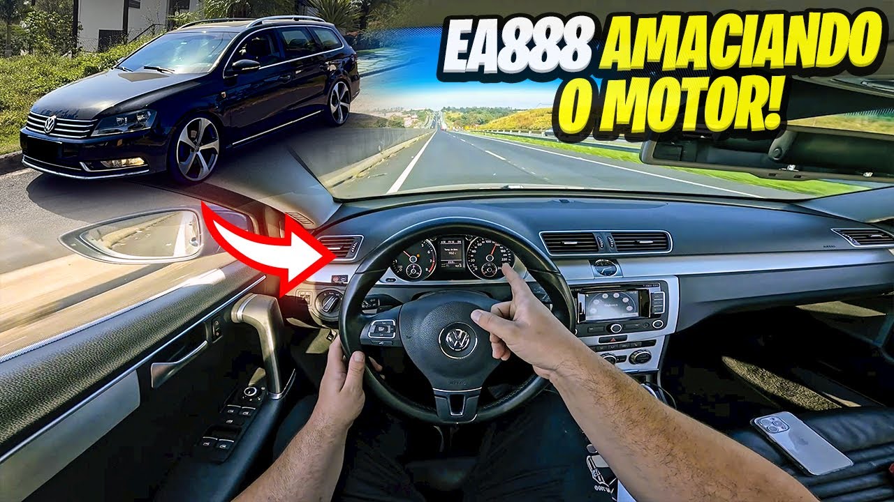 PASSAT 2.0 TSI COM MOTOR NOVO: PRIMEIROS QUILÔMETROS!