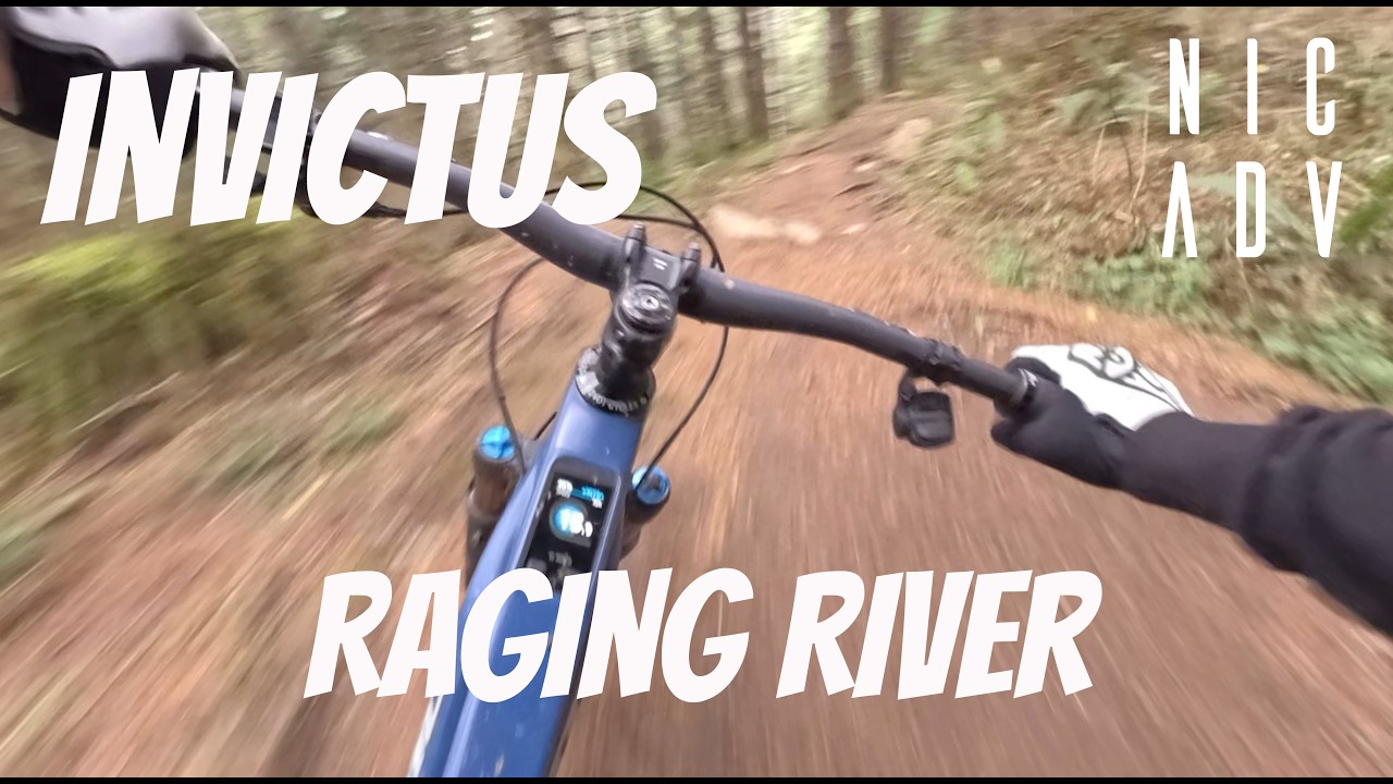 Первый круг на Invictus | Извилистую тропу Raging River!