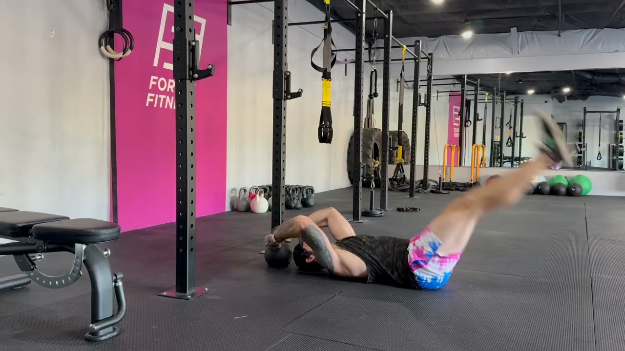 Anchored Leg Raise