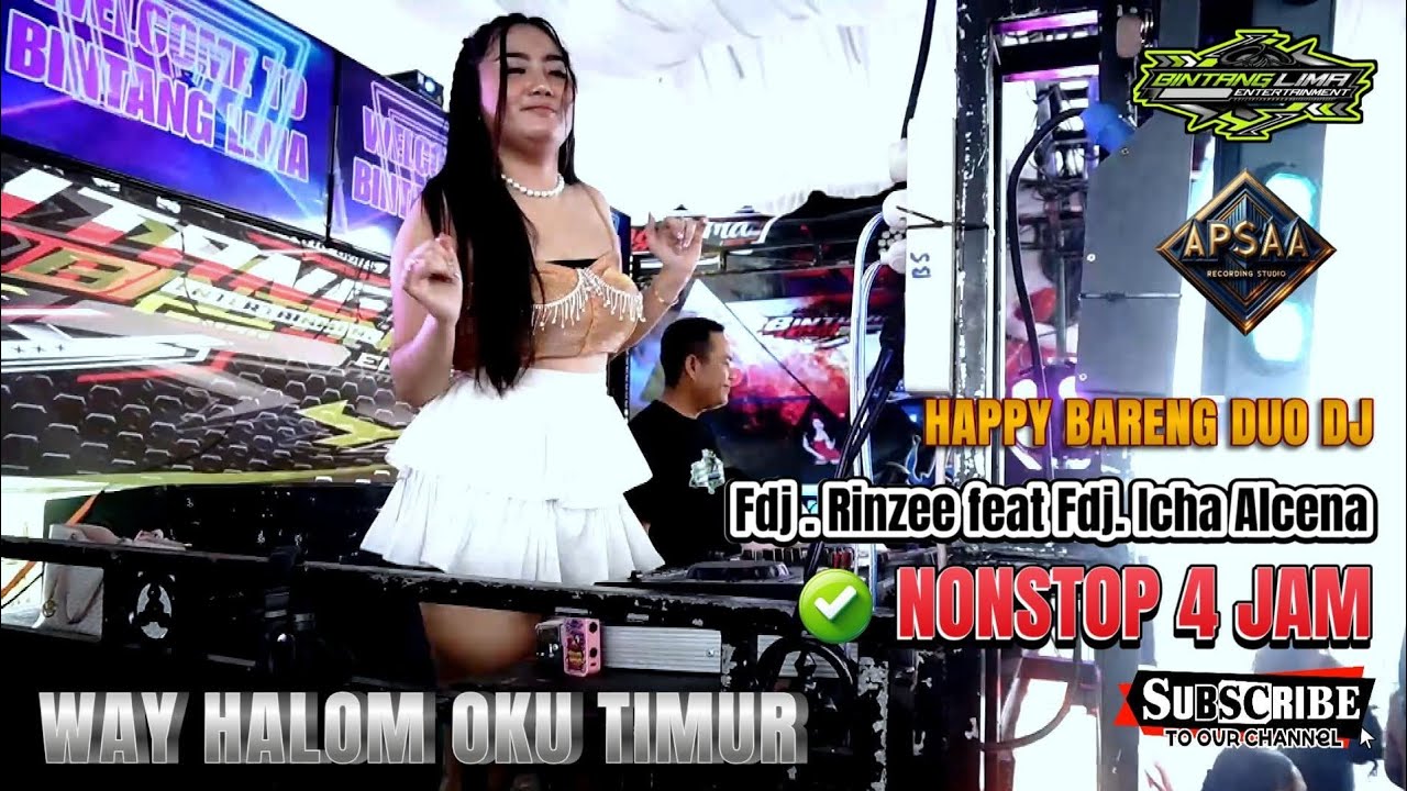 BINTANG LIMA PALEMBANG I DUO DJ COLABORATION I DJ RINZEE FEAT DJ ICHA ALCENA I WAY HALOM OKU TIMUR