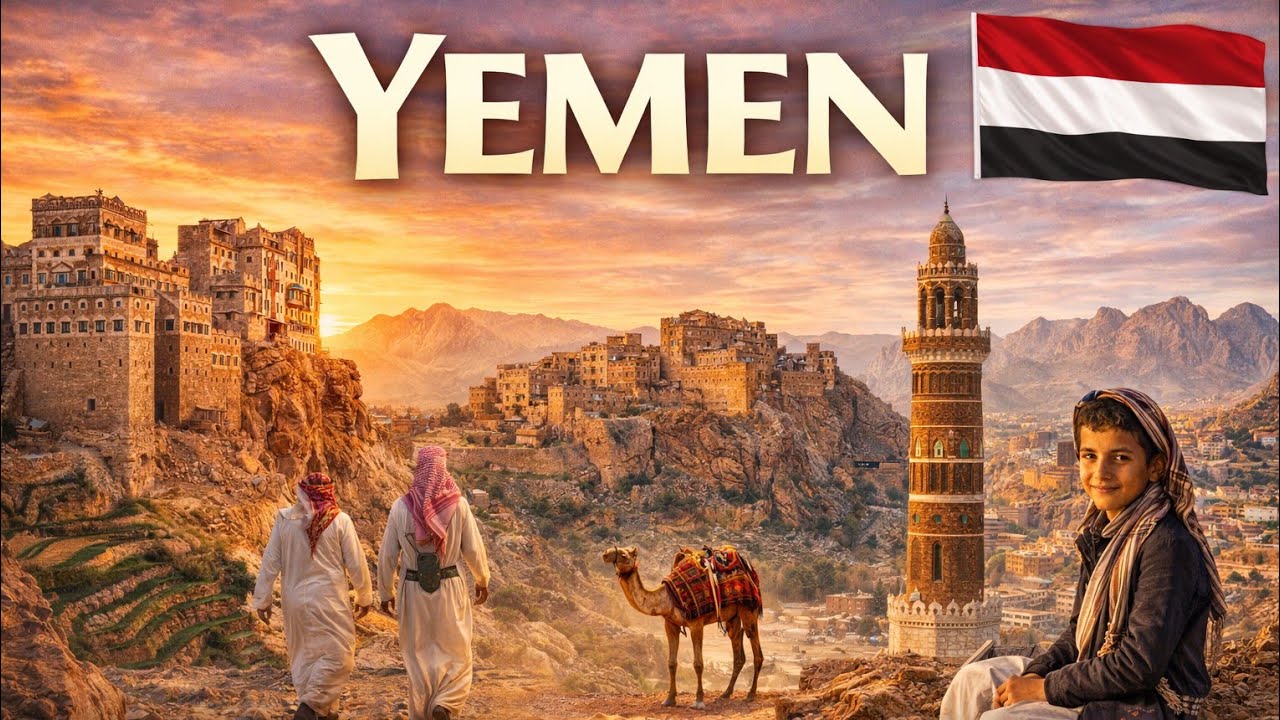 ✨Yemen 🇾🇪 – Arabia’s Hidden Ancient World | Lost Cities, Desert Legends & Untouched Nature