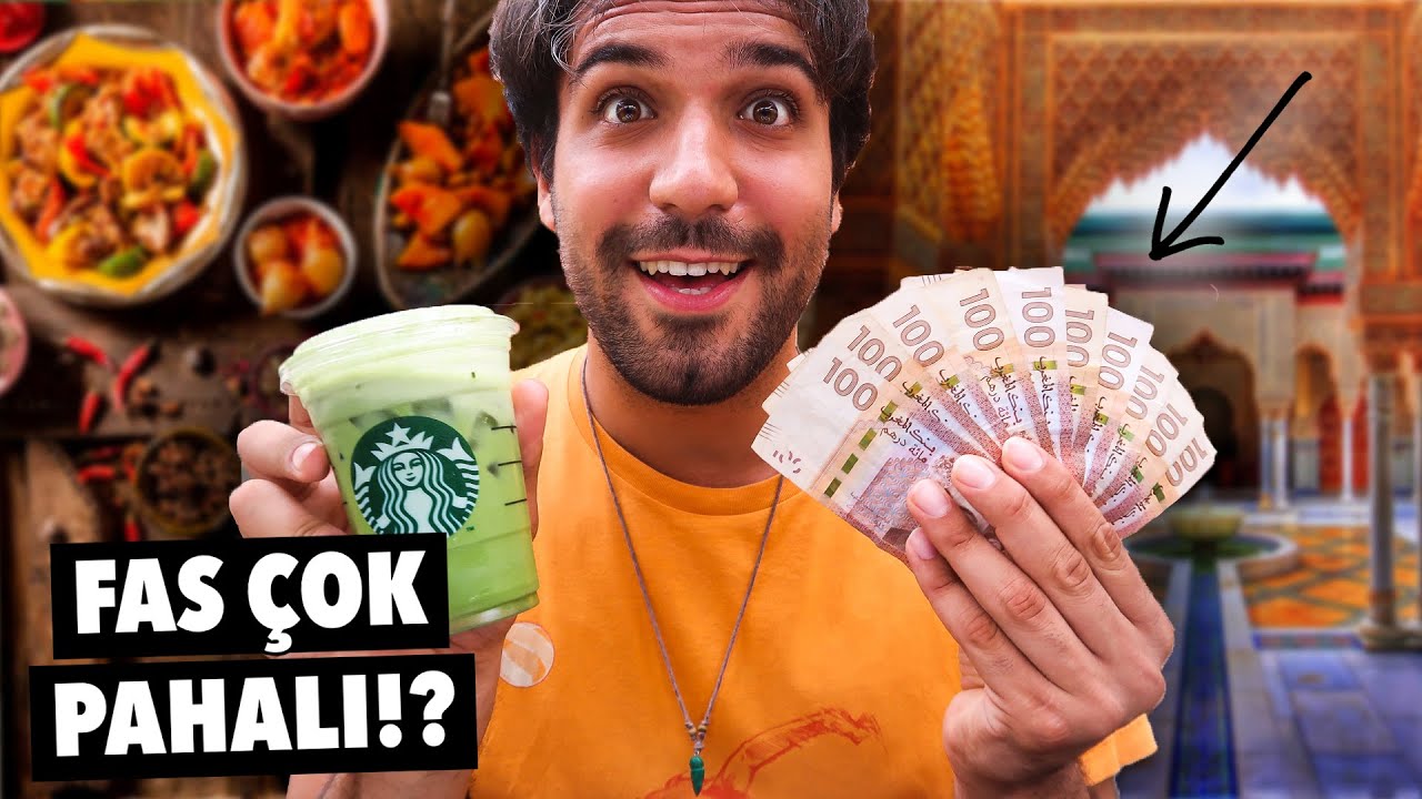 FAS'ta 100TL ile Ne Yapılır? (Şato, Yemek ve Market Fiyatları) - Marakeş
