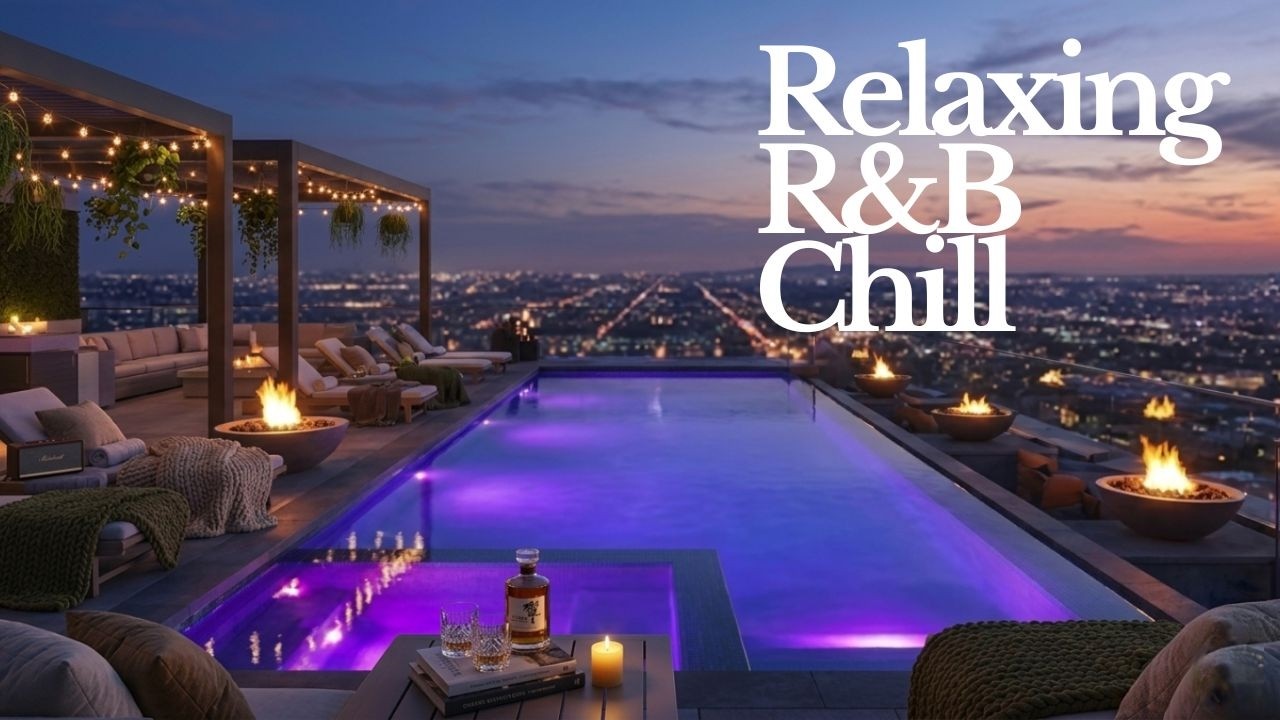 POV: Late Night Rooftop Vibes in LA 🌃 Smooth R&B to Unwind