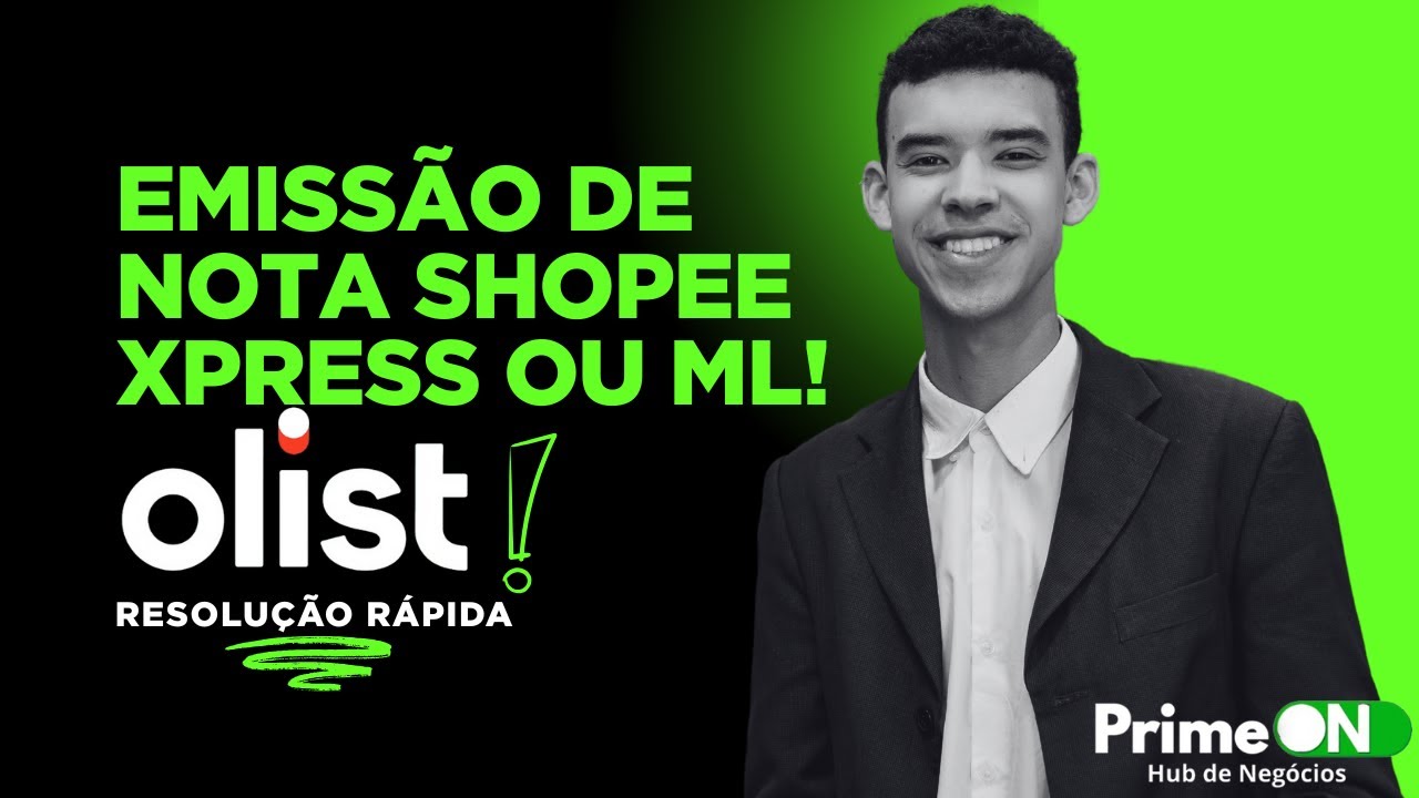 Como Configurar a (Shopee Xpress, Mercado Livre e mais!) para Emitir Nota Fiscal Atrav&eacute;s da Olist!