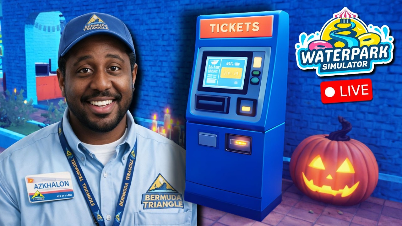 I NEED ANOTHER TICKET MACHINE!! | Waterpark Simulator