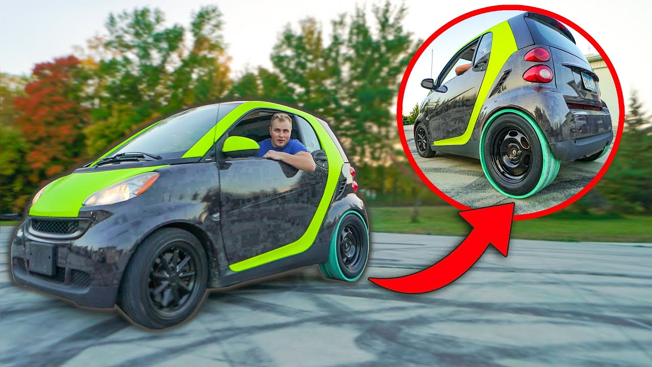 Дрифтовые рукава на Smart Car!! (Сработало)