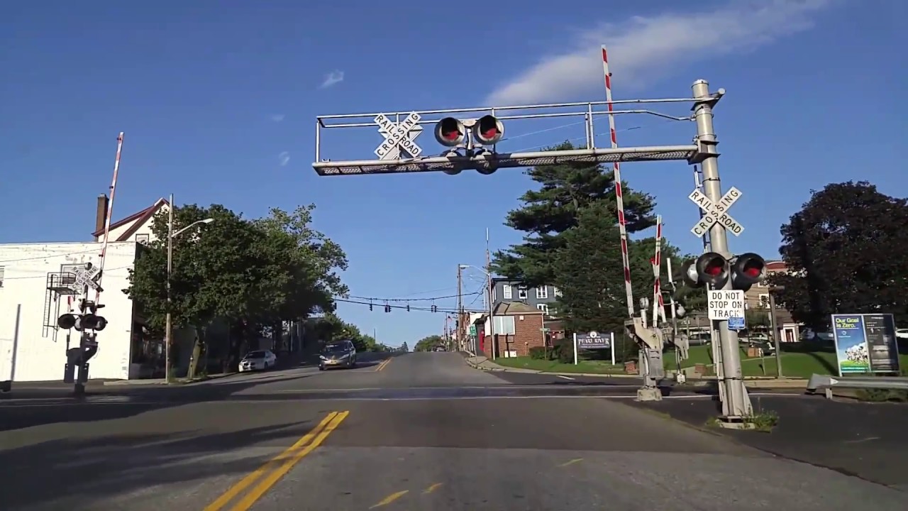 Driving by Pearl River,New York
