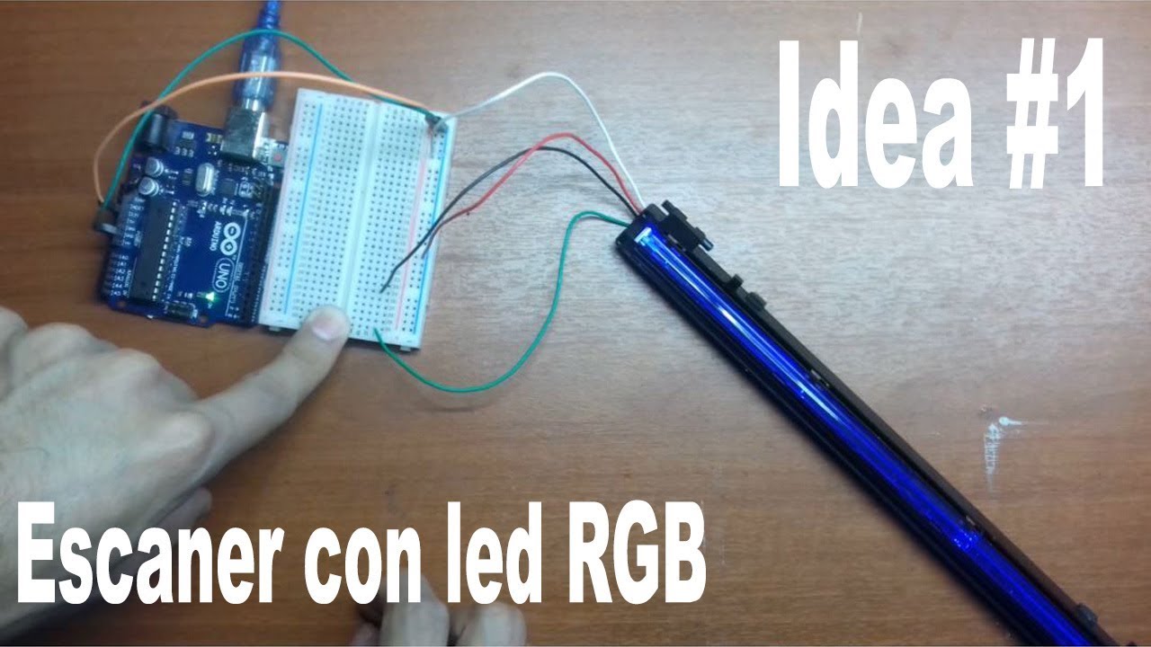 ☑️ Ideas para reutilizar la luz de un escaner ♻⚠