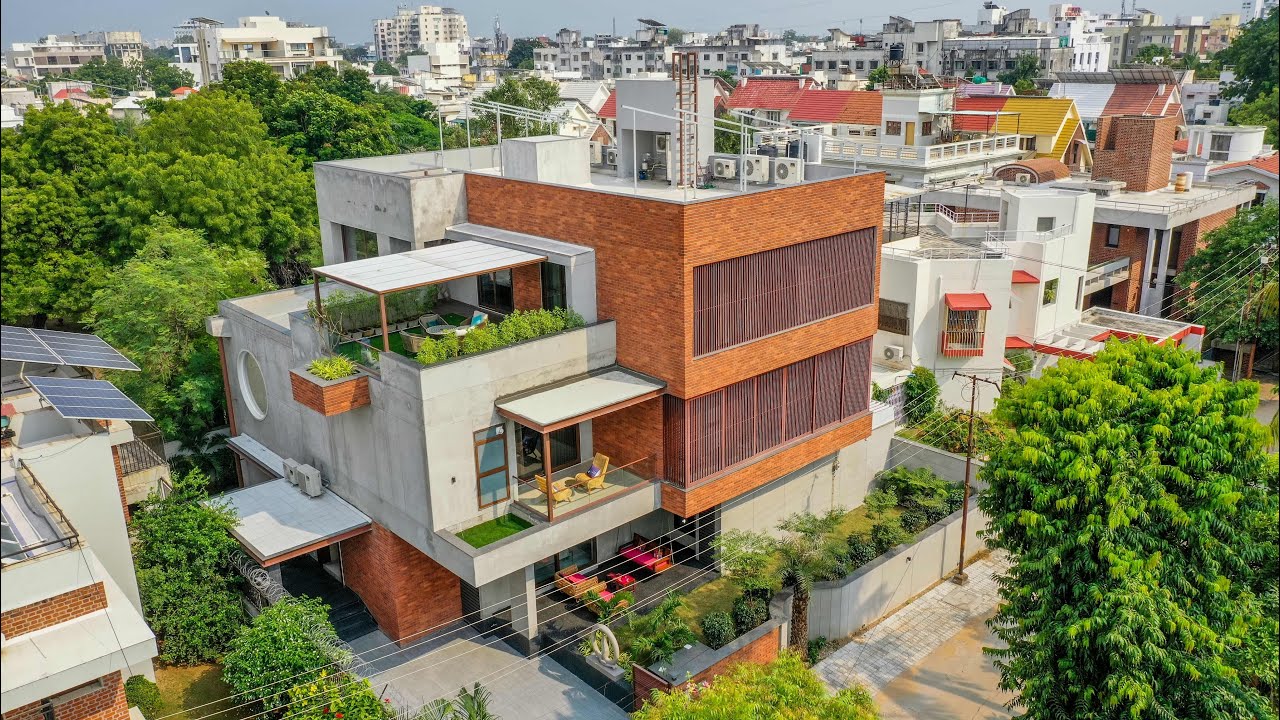 Ambika Villa Design By ACE Associates #houseelevation