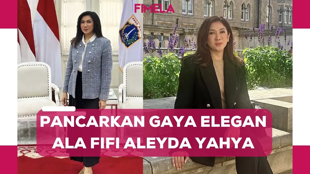 Gaya Chic dan Profesional Fifi Aleyda Yahya di Ragam Kesempatan yang Selalu Inspiratif
