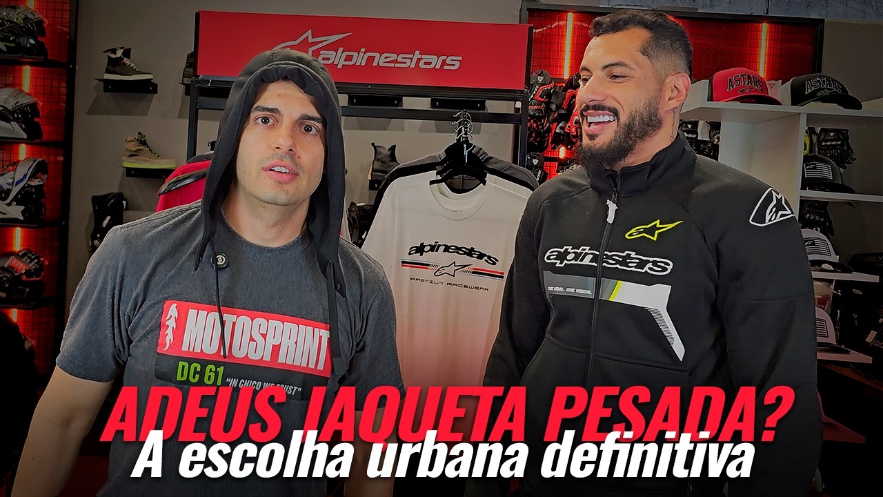 O MOLETOM ALPINESTARS QUE VOCÊ ESTAVA PROCURANDO