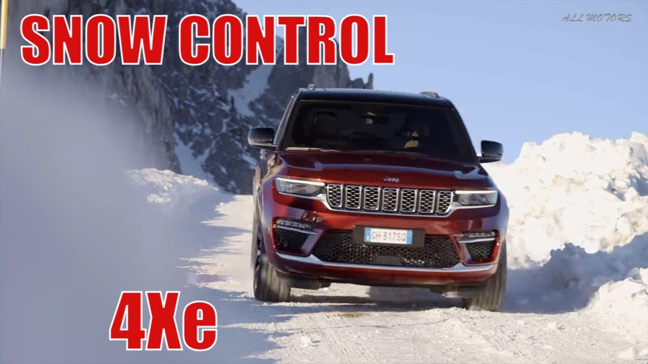 JEEP Grand Cherokee 2022 4XE Snow Powertrain Technology