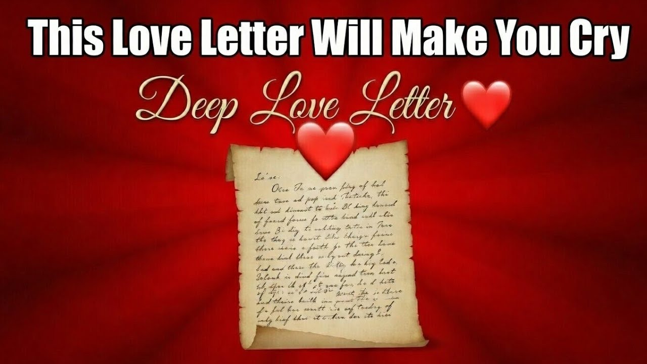 This Love Letter Will Make You Cry 😢💕 Deep Romantic Letter For My Beloved I am Waiting For You 💯