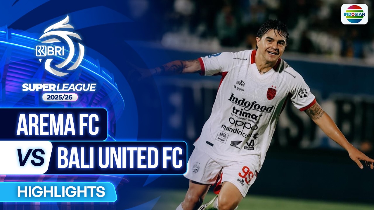 Arema FC VS Bali United FC - Highlights | BRI Super League 2025/26