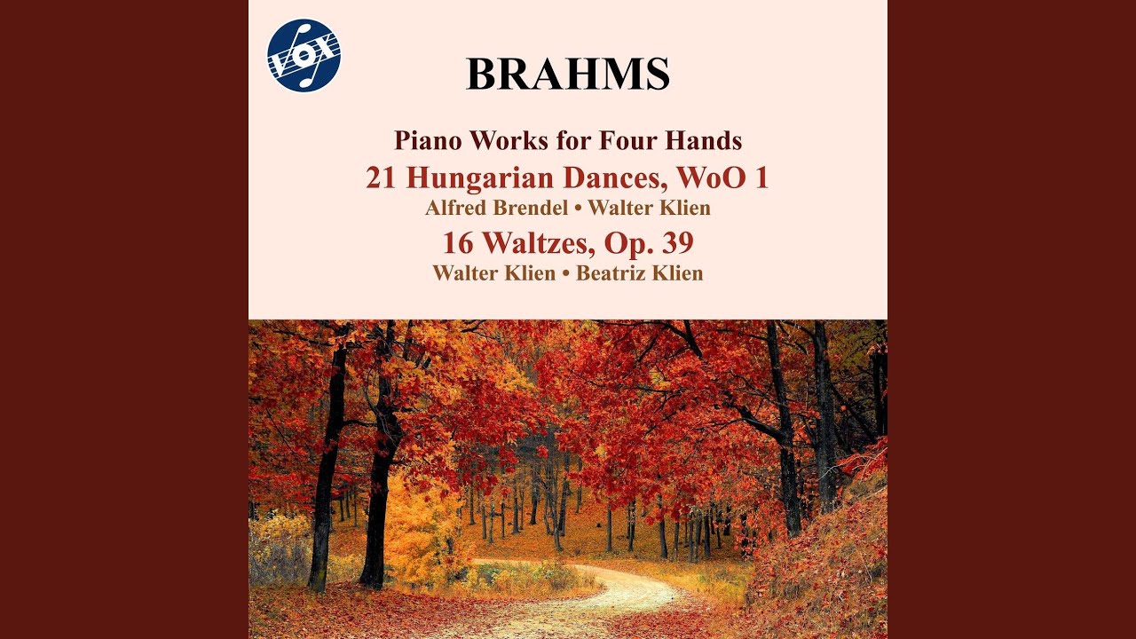 21 Hungarian Dances, WoO 1: No. 5 in F-Sharp Minor (Version for Piano 4 Hands)