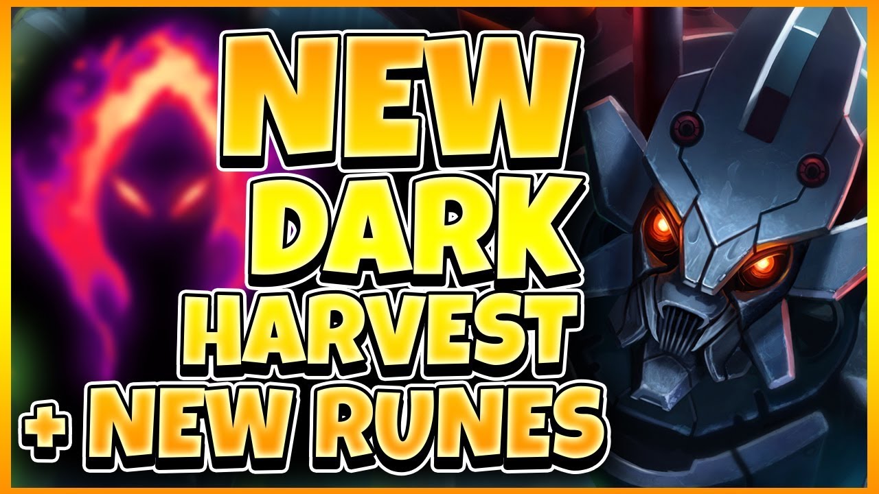 NEW DARK HARVEST IS BROKEN RIOT MUST NERF THIS! | Tarzaned