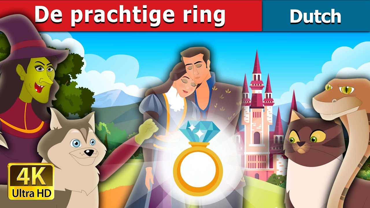 De prachtige ring | The Wonderful Ring Story in Dutch| Dutch Fairy Tales