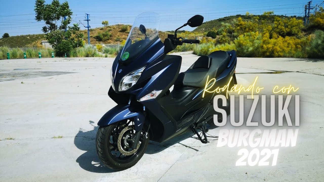 Rodando con la Suzuki Burgman 400 2021 / Scooter Burgman 400 / SuperMotor.Online / T3 - E16