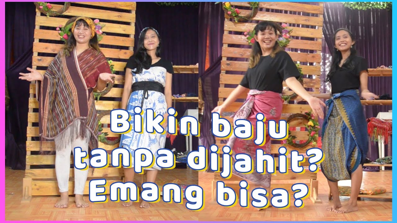 TUTORIAL D.I.Y OOTD KAIN TRADISIONAL TANPA JAHIT!| #WASTRA EP3