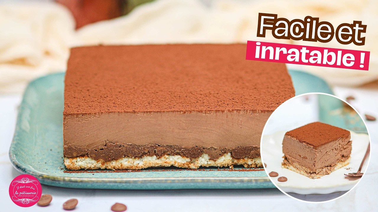 La recette du Trianon ULTRA simple – Résultat bluffant 🍫😱