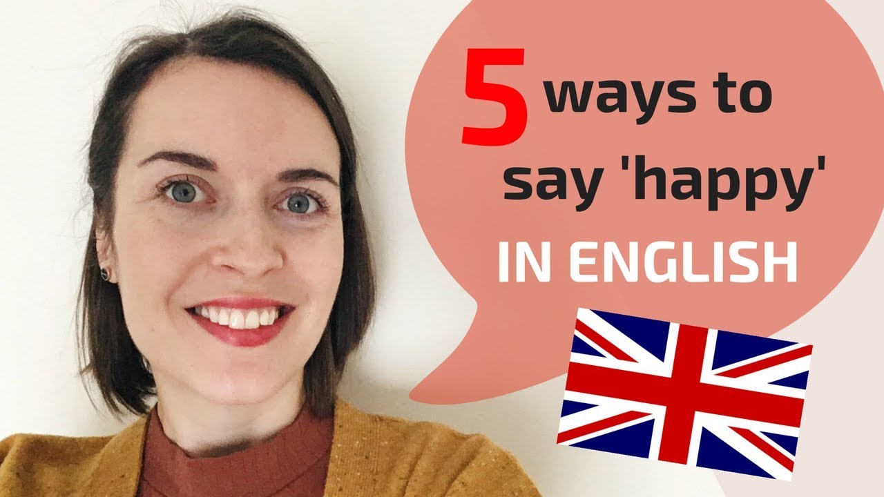 5 ways to say 'happy' in English | Learn English