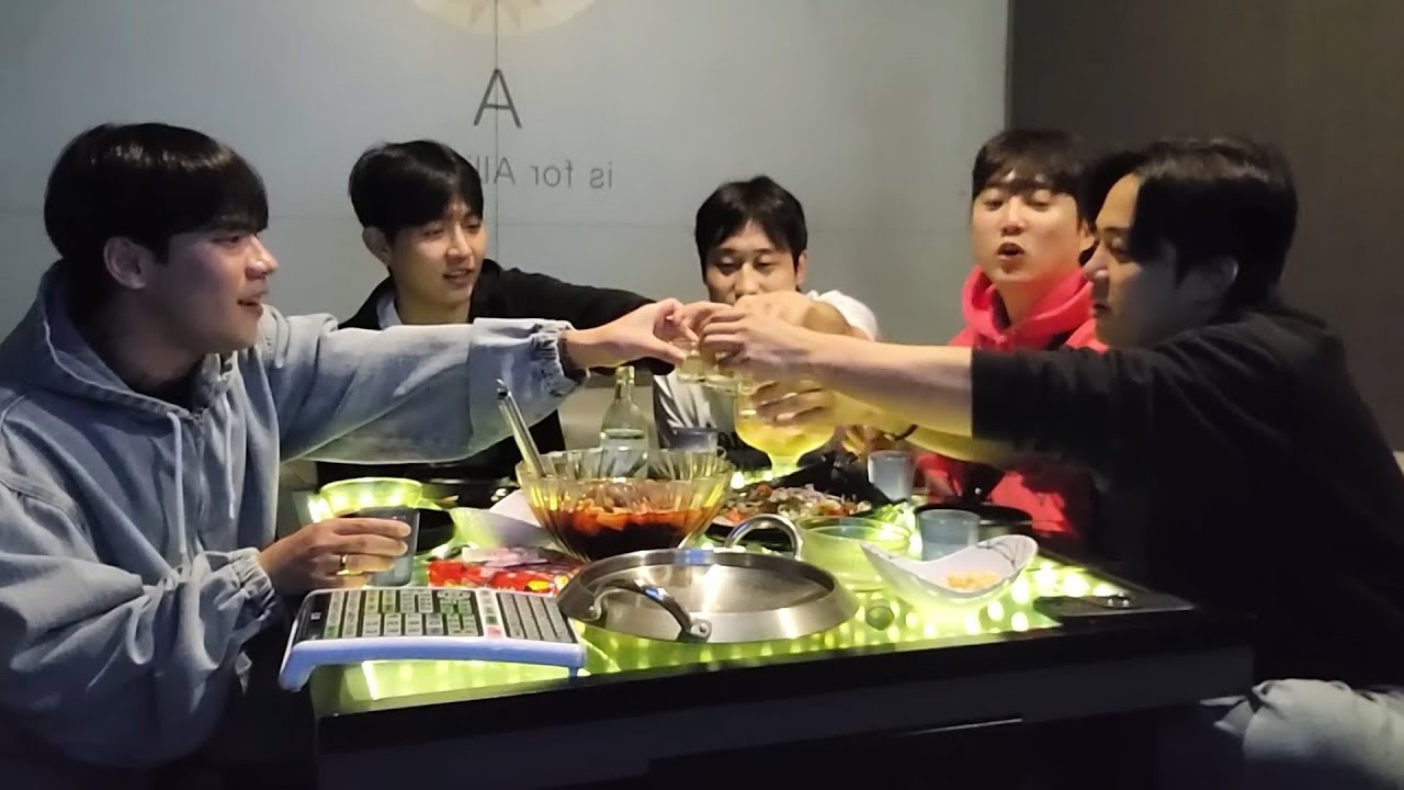 안산팸 떠나기 전 마지막 술자리