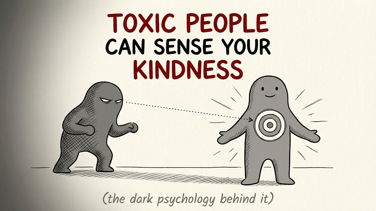 Toxic People Can Sense Your Kindness | The Dark Psychology Behind It