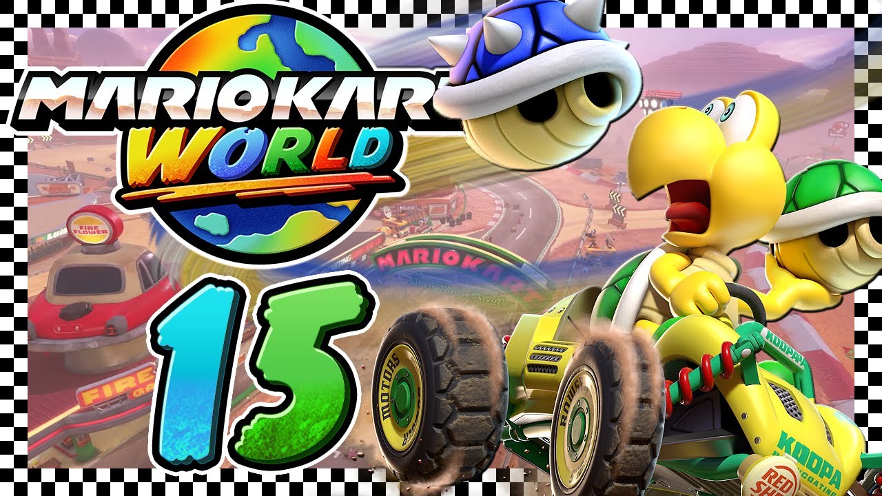MARIO KART WORLD # 15 🏁 K.-o.-Tour Wolken-Rallye 150ccm mit Koopa!