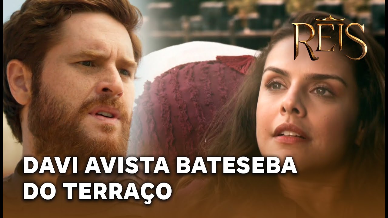 HIST&Oacute;RIA DO REI DAVI: Davi avista Bateseba do terra&ccedil;o do pal&aacute;cio