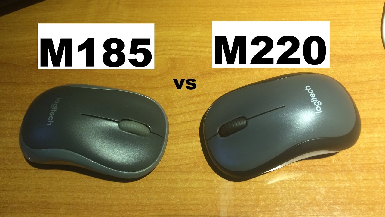 Logitech M185 vs M220 Silent
