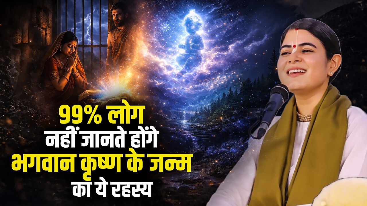 99% लोग नहीं जानते होंगे भगवान कृष्ण के जन्म का ये रहस्य | देवी चित्रलेखा जी