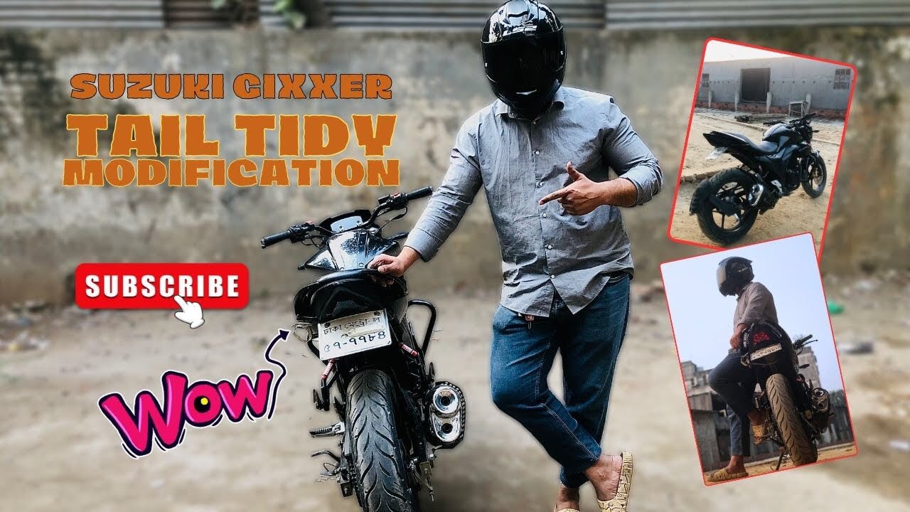 TAIL TIDY MODIFICATION | Suzuki Gixxer Monotone | REFUZ VLOG | 2025