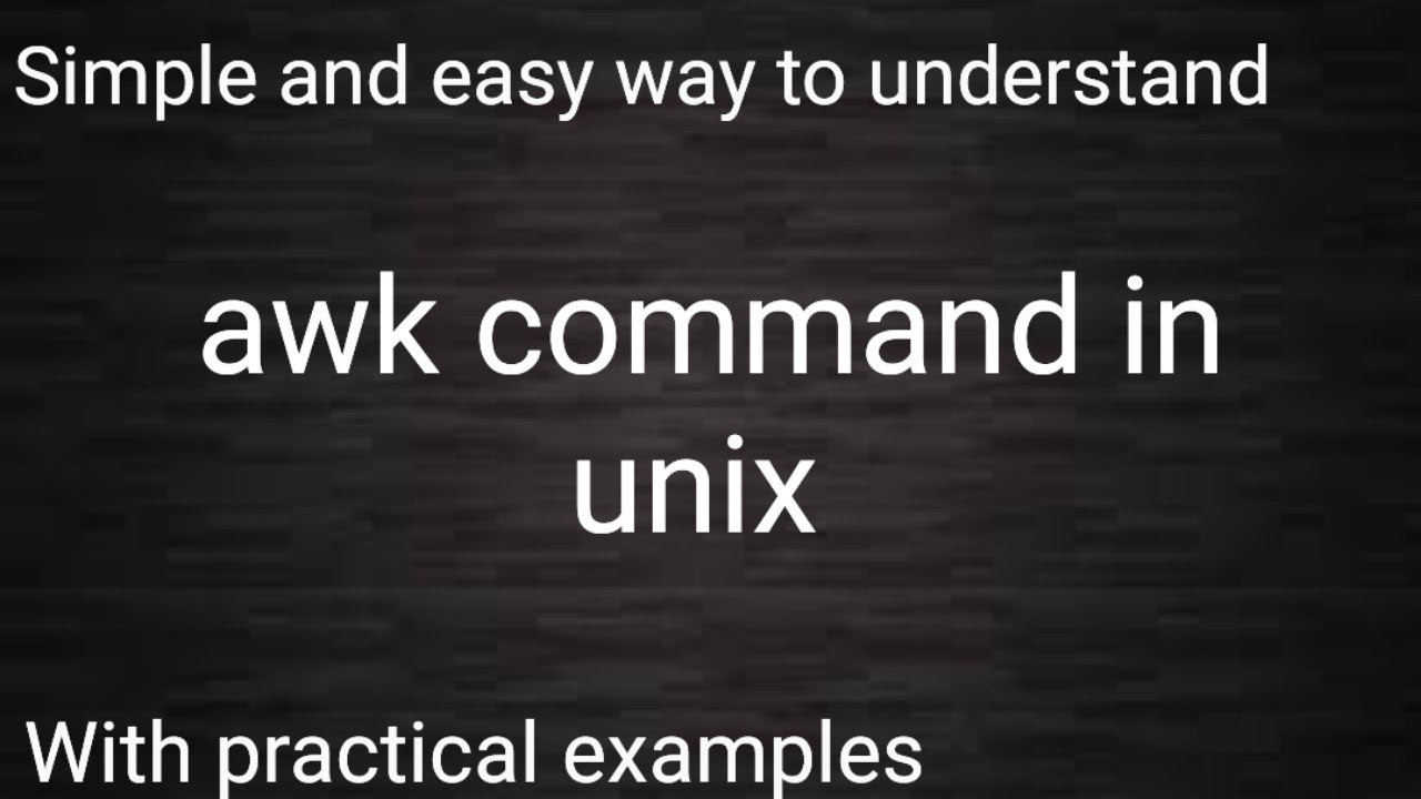 awk command in Unix with options 👩‍🏫 || very useful command || 2022