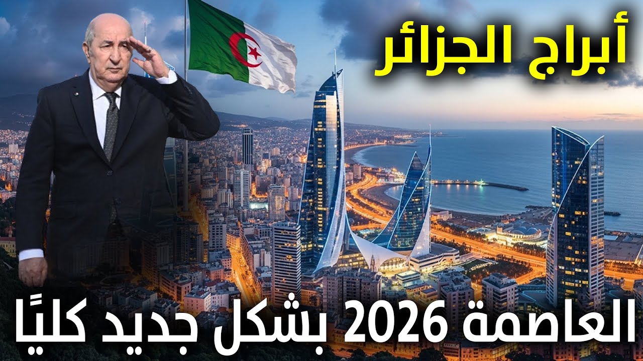 مشروع يحوّل وجه الجزائر العاصمة… شاهد أبراج 2026 التي ستغيّر skyline المدينة!
