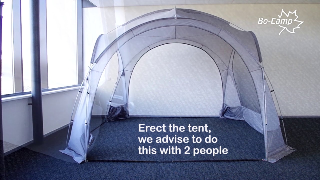 Bo Camp Partyshelter Light tent - family Outdoor camping - Dubai 2020