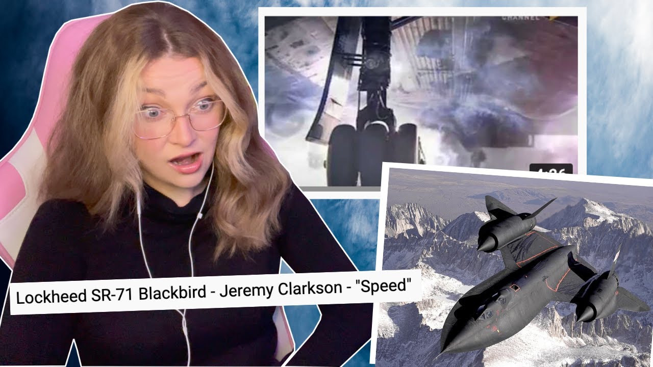 Реакция новозеландской девочки на Lockheed SR-71 Blackbird — Джереми Кларксон — «Скорость»