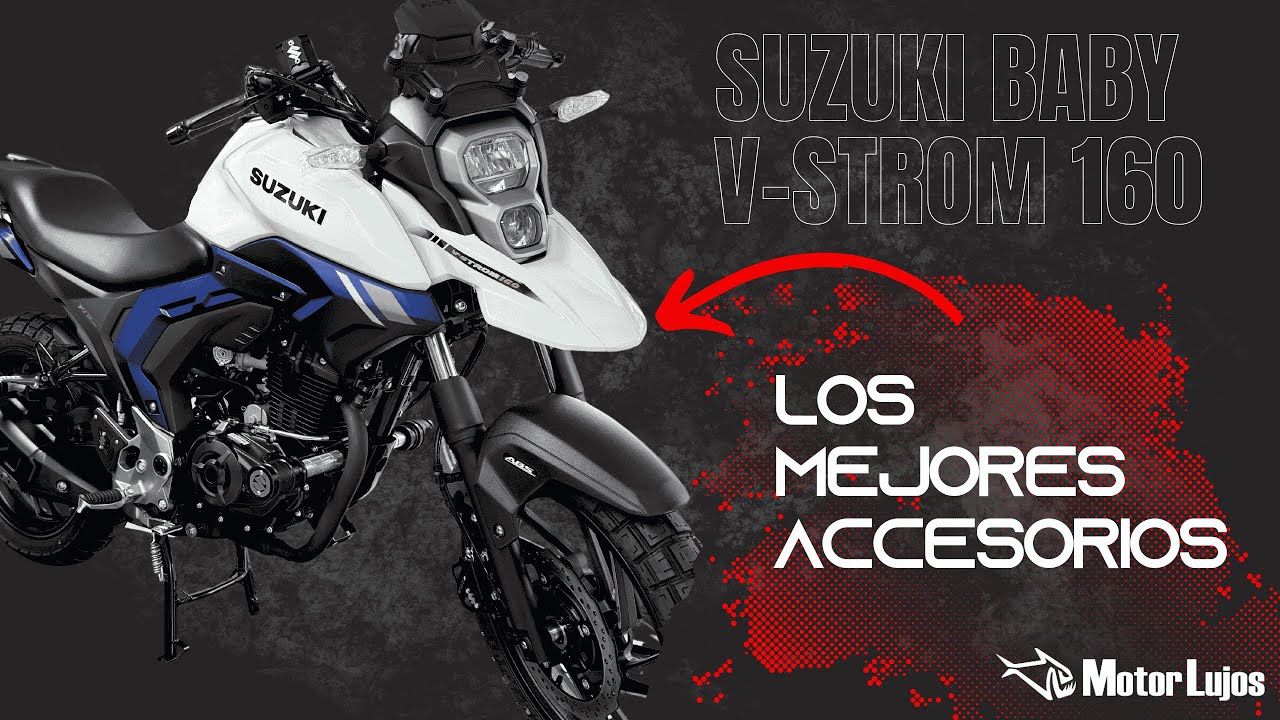 TODOS los Accesorios para la NUEVA Suzuki Baby V‑Strom 160 (2025)