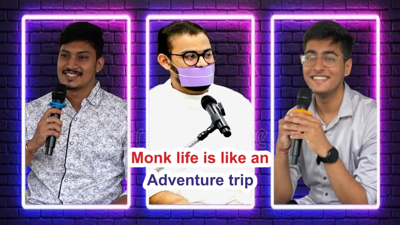 Monk life is like an adventure | Muni Kavyakumarji ft .Vishal and Ronak 