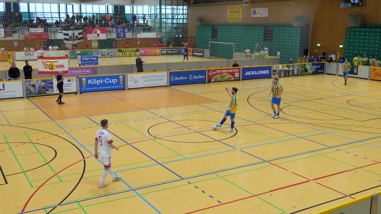 Köpi-Cup 2026 - Ü32 Fußball Hallenmeisterschaft: 1. FC Union Berlin - TSV Büsum