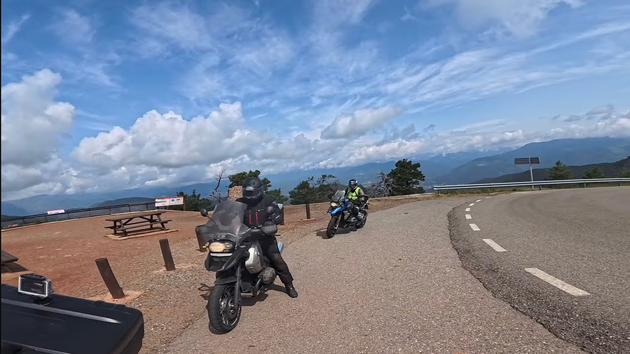 Über den Coll de la Trava nach Tuixent BMW R1200GS K25 GS PYRENÄEN