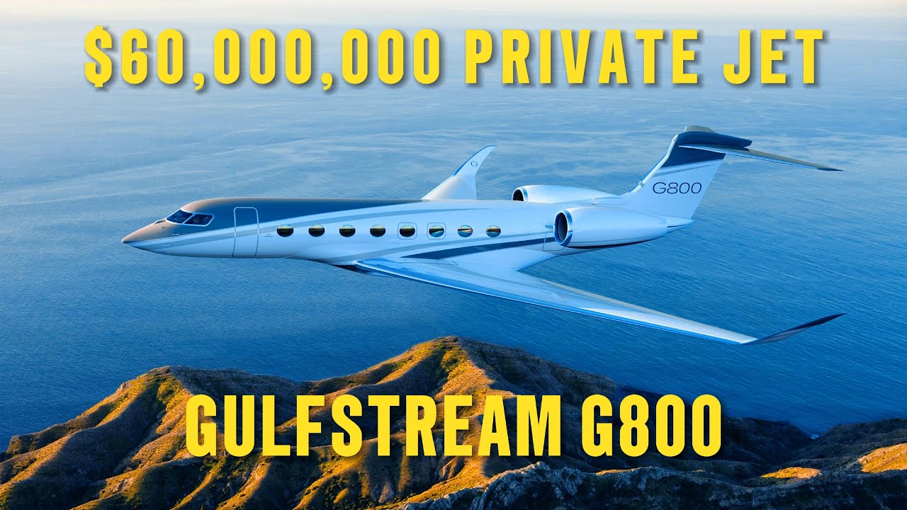MOST LUXURIOUS Private Jet EVER: GULFSTREAM G800