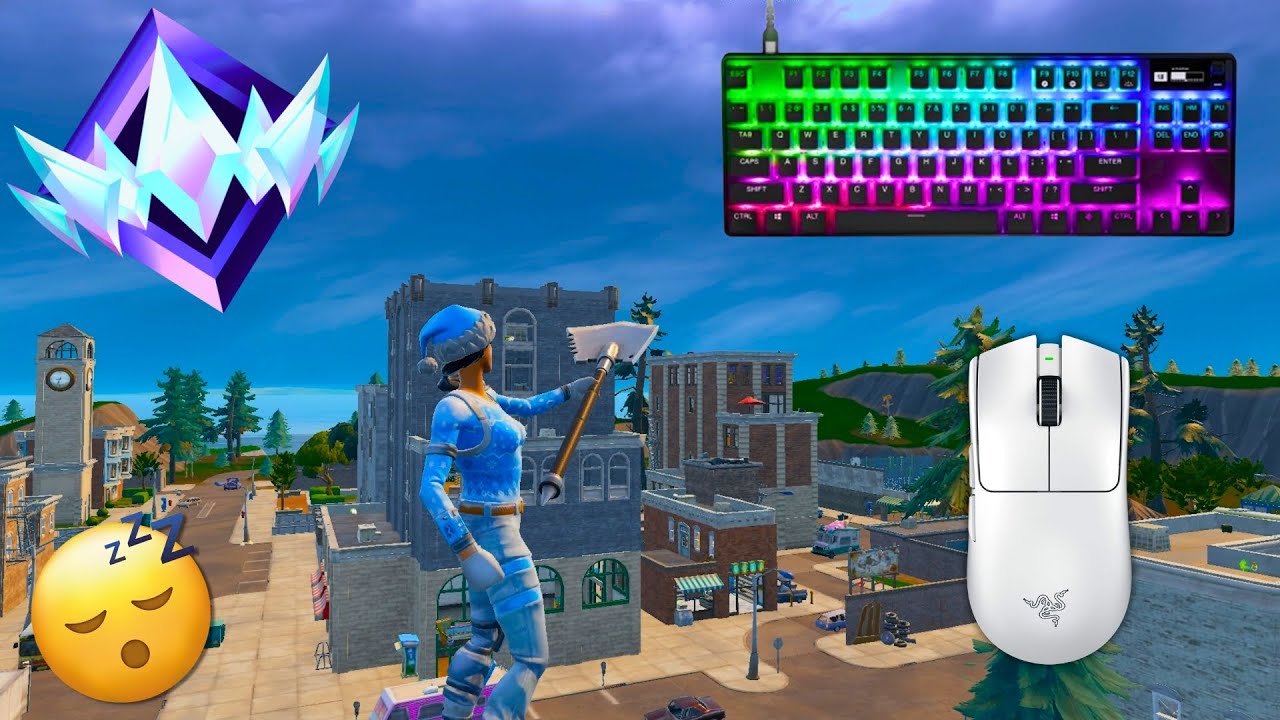 SteelSeries Apex Pro TKL ASMR 😴 Fortnite OG Ranked Reload 🏆 Satisfying Keyboard Fortnite 240 FPS 4K