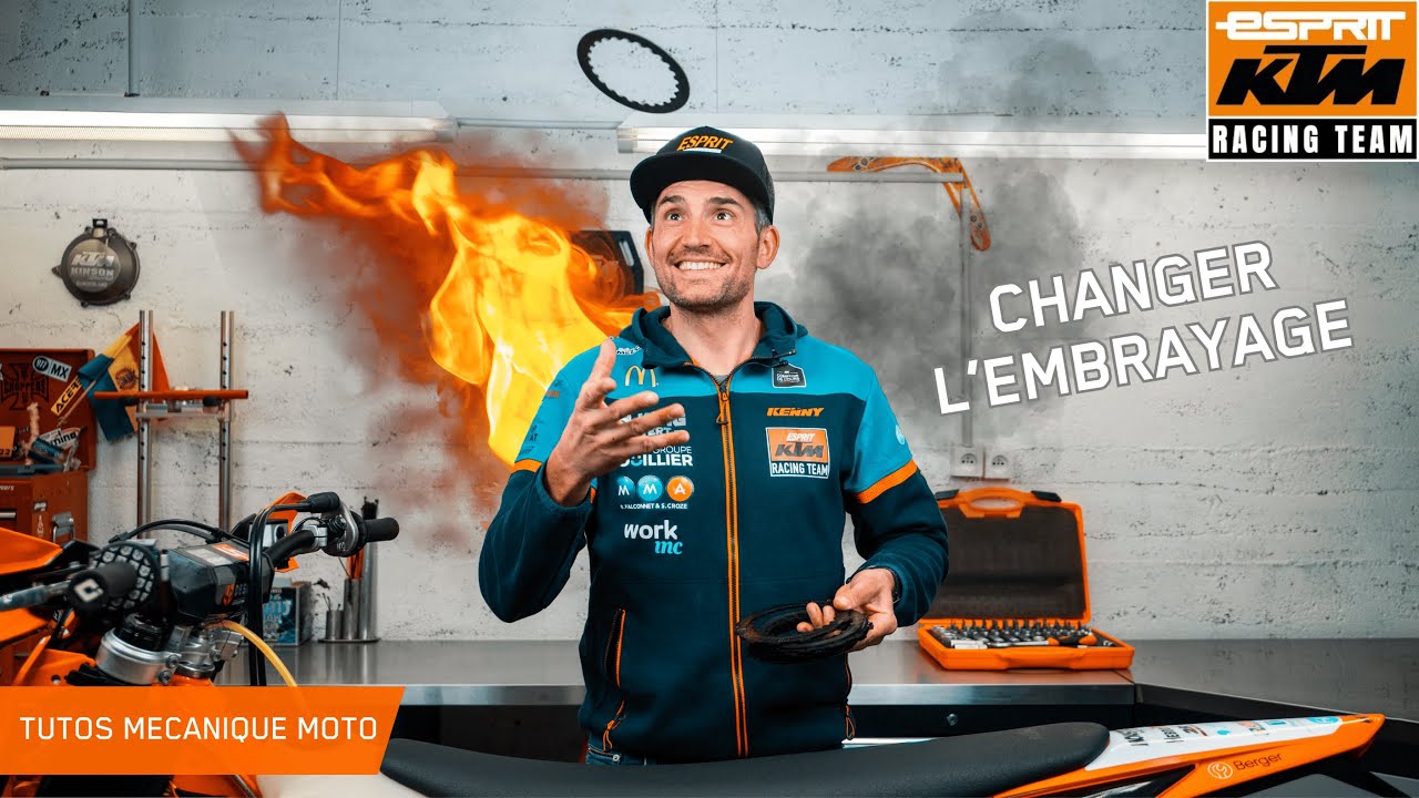 Tuto mécanique moto : Changer l'embrayage sur sa KTM