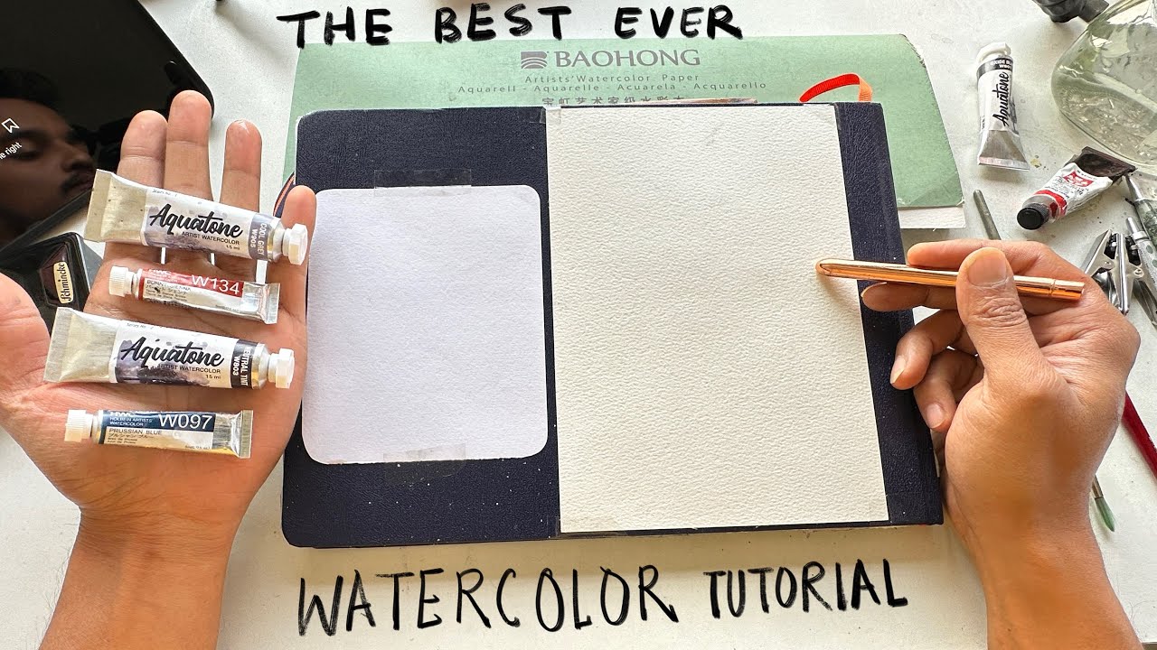 Watercolor Tutorial on Color Mixing, Values & Focus | Watch & Learn