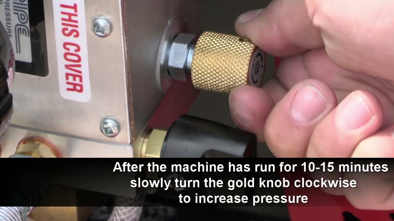 Bleed Procedure for Newstripe High Pressure Airless Machines (Extended)