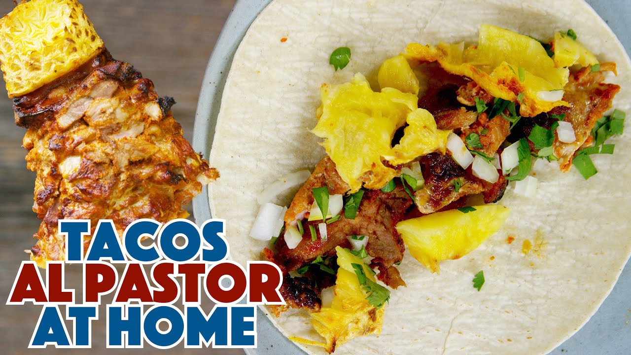 You Can't Unsee This!  🌮 How To make Tacos al Pastor At Home  - Glen And Friends Cooking
