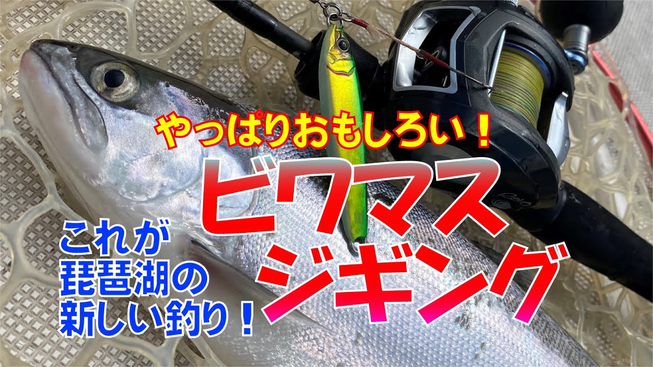 やっぱりおもしろい！ビワマスジギング
